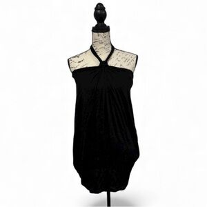 Ella Moss Black‎ Halter Tunic Top- Size XSmall